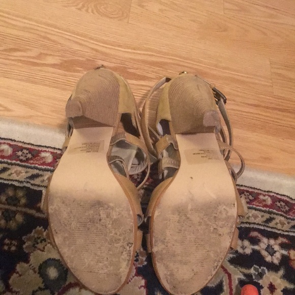 Strappy Camel beige Fall Sandals/booties - Picture 4 of 6